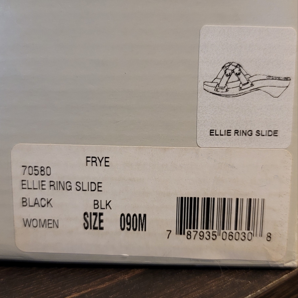 Frye - Ellie Ring Slides - Picture 2 of 4